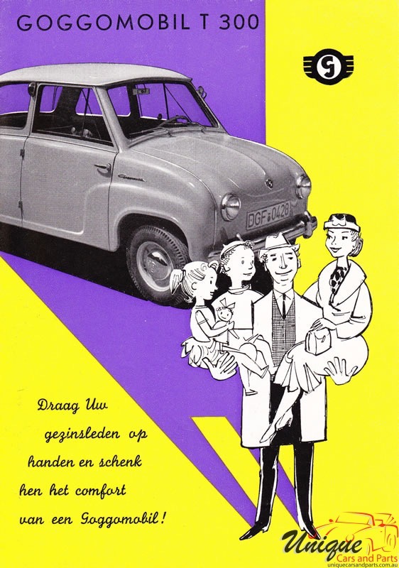 1957 Glas Goggomobil T300 Brochure Page 2